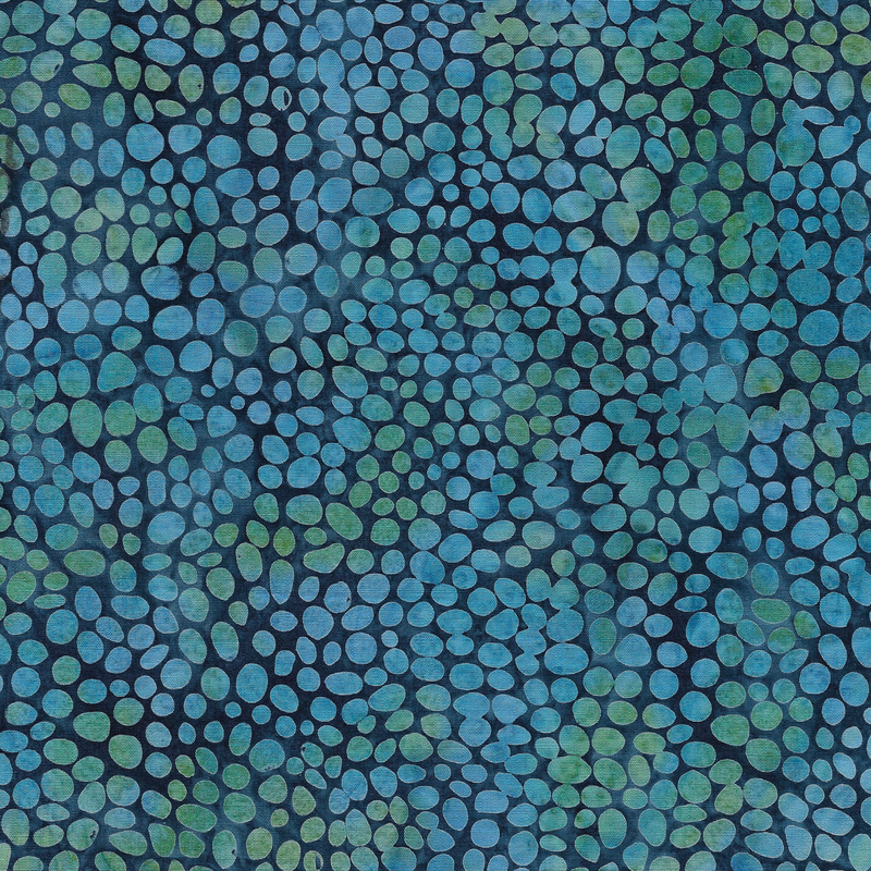 Island Batik - IB  112425575 - Blue Marine Rock - Turtle Cove