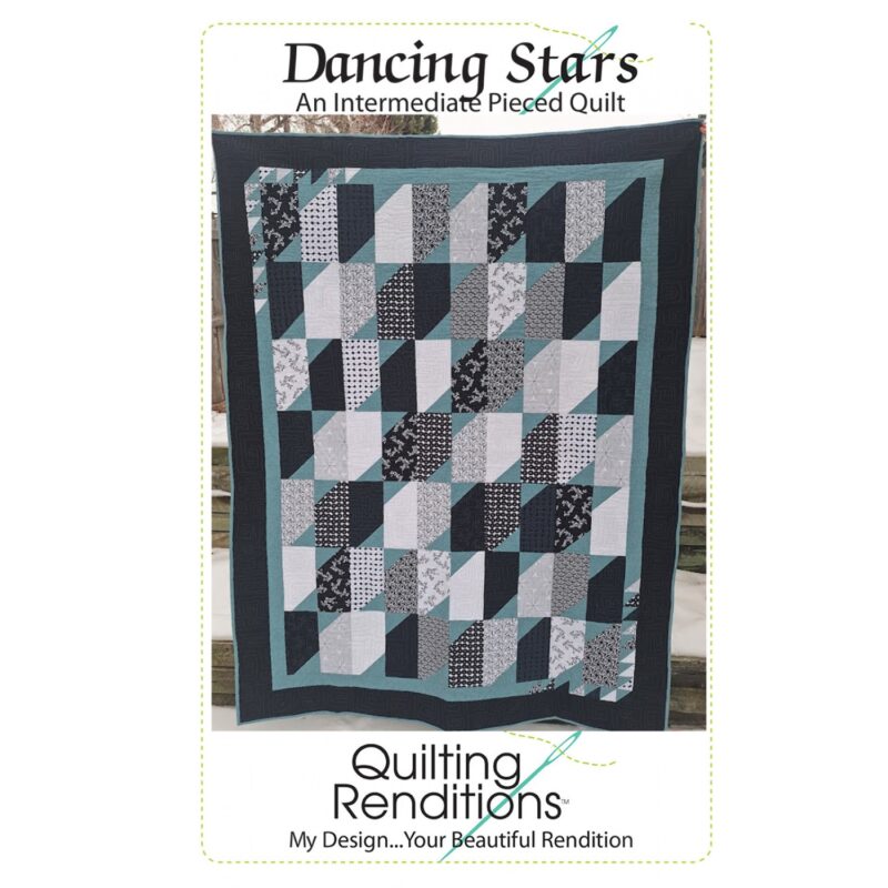 Dancing Stars Quilt Pattern - Quilting Renditions - Kari Nichols
