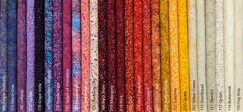 Riley Blake - BT21800-183 Splash of Grenadine - Terrazzo - Batik Fabric - Image 4