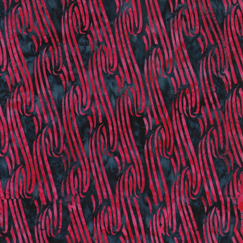 Island Batik - IB 122454595 - Blue Midnight Blue Ribbons - Jubilee