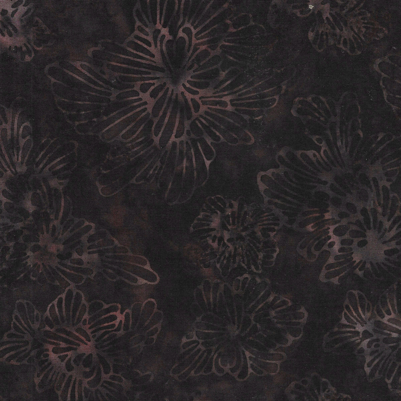 Island Batik - IB 622405099 - Brown Cappuccino Rebirth - Forest Flora