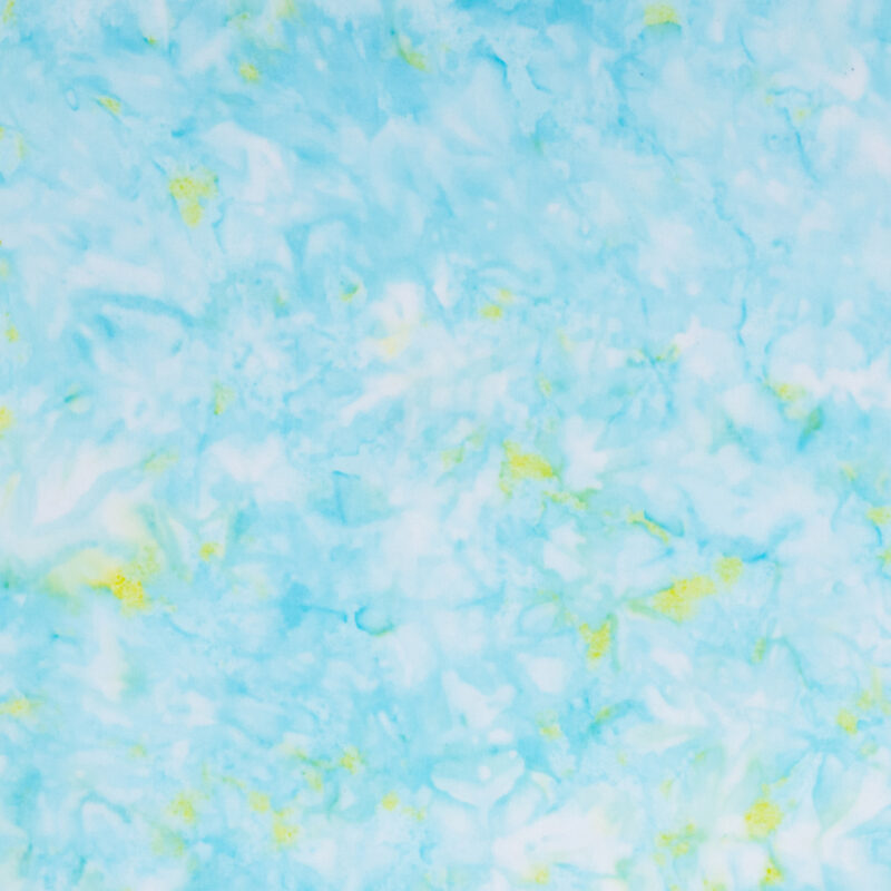 Riley Blake - BTWB226 Light Turquoise Green Multi - 116" Wide Back - Batik Fabric