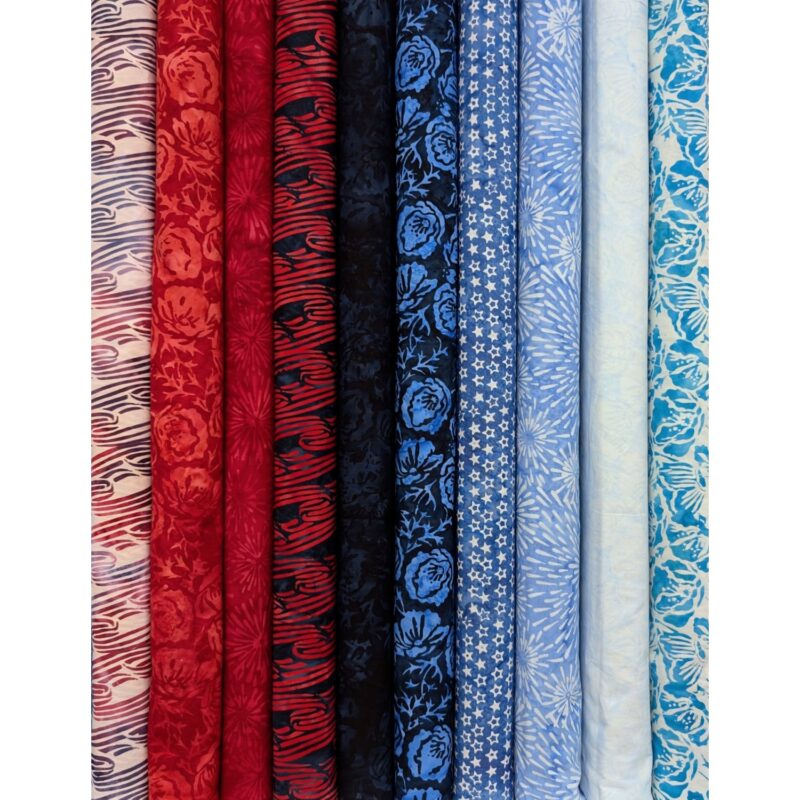 Island Batik - IB 122454595 - Blue Midnight Blue Ribbons - Jubilee - Image 2