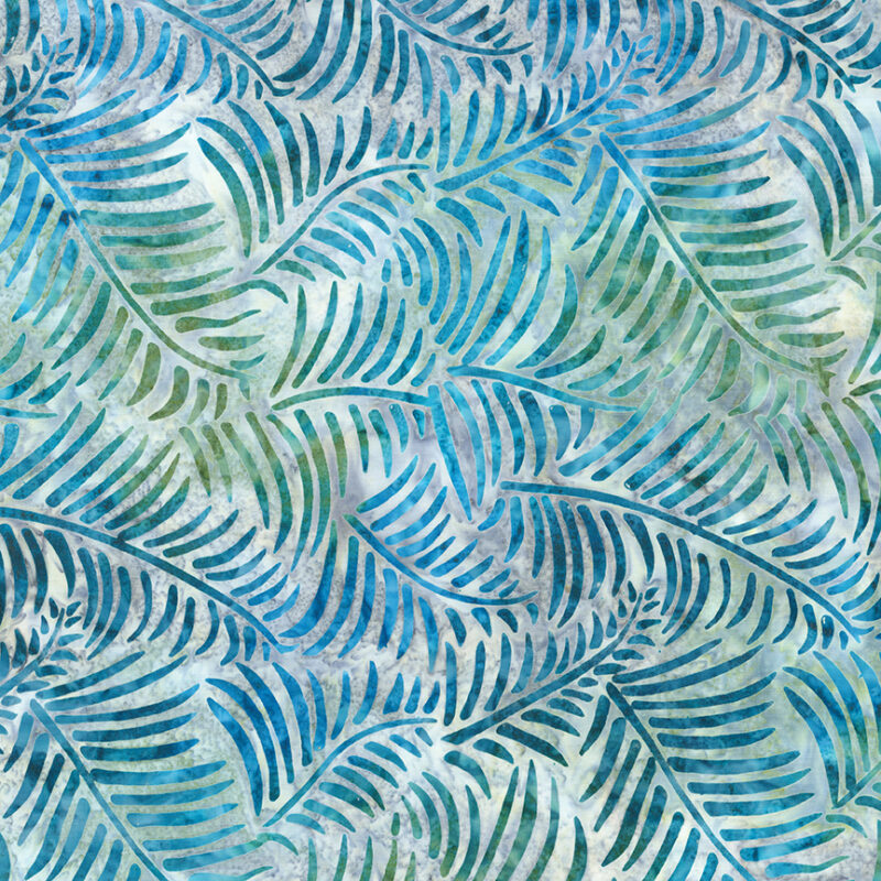 Riley Blake - BT23152-279 Smoky Teal - Toes in the Sand - Batik Fabric