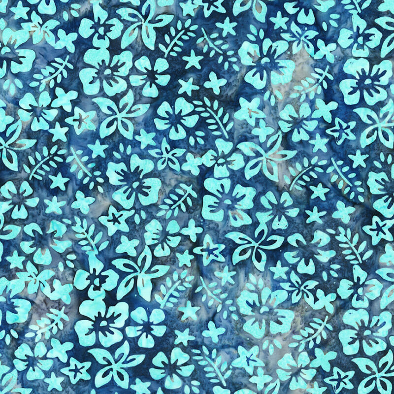 Riley Blake - BT23153-144 Beach Glass - Toes in the Sand - Batik Fabric