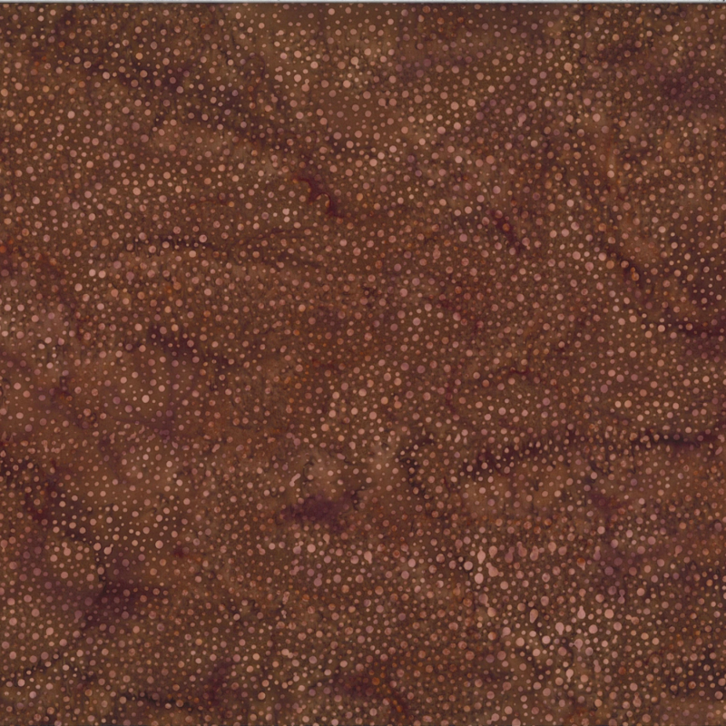 Hoffman California - 885-342 Woody - Bali Dots Batik Fabric