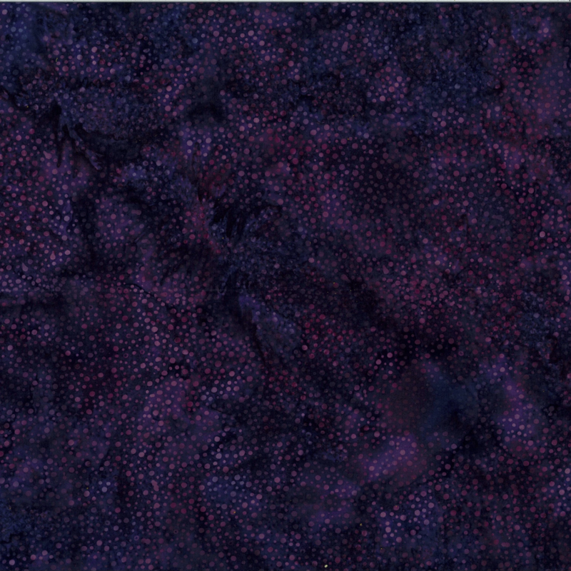 Hoffman California - 885-46 Plum - Bali Dots Batik Fabric