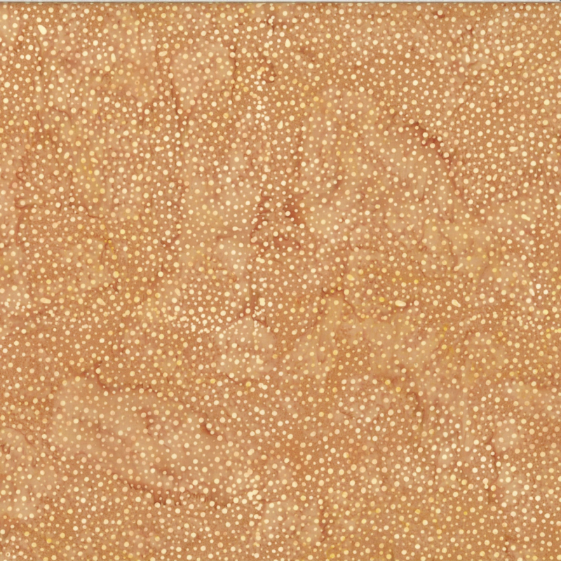 Hoffman California - 885-47 Gold - Bali Dots Batik Fabric