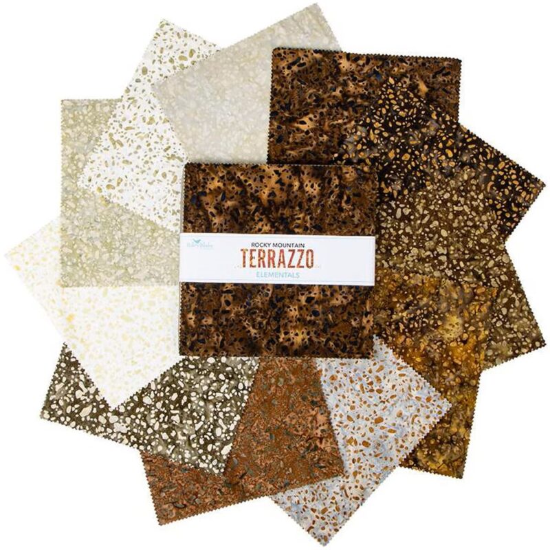 Riley Blake - Terrazzo Rocky Mountain - 10" Fabric Stacker - Image 2