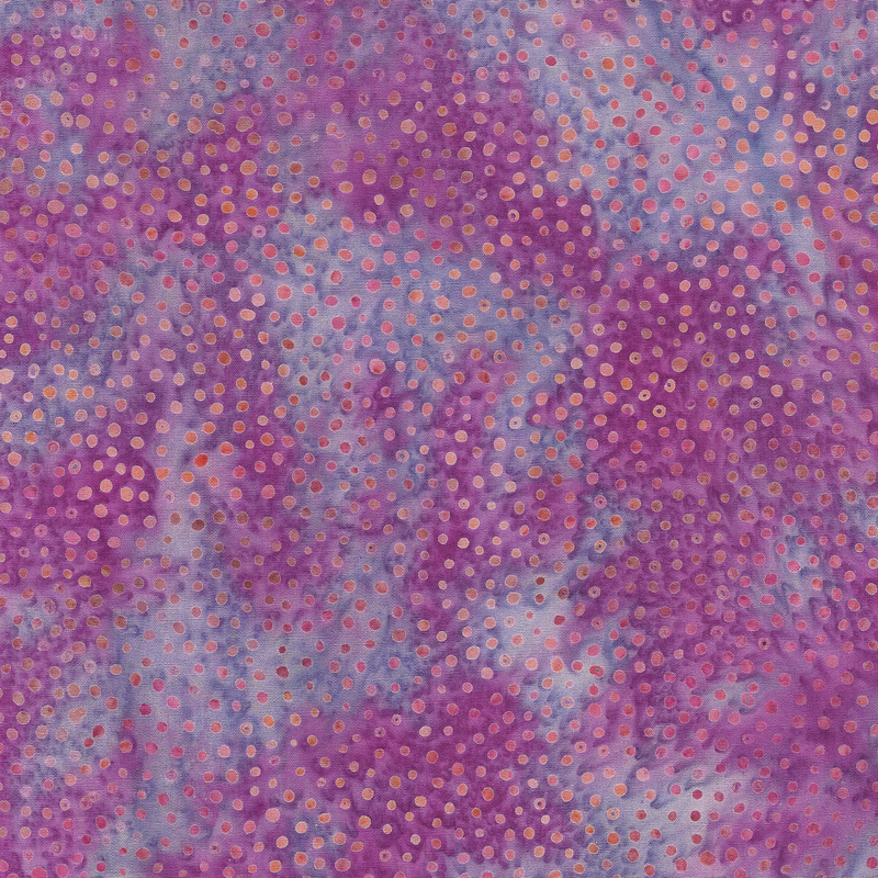 Island Batik - IB 122440890 - Multi Purple Pink Iris Confetti - Fusion