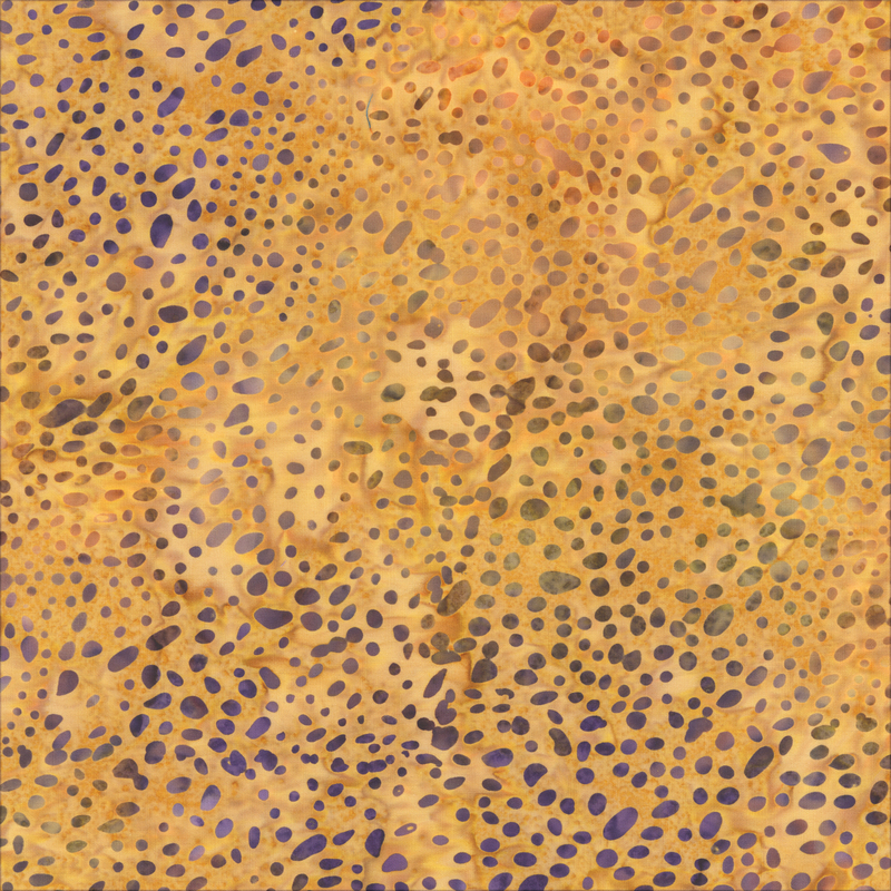 Anthology - 2774Q-X Nugget Stipple - Rustic Jewel - Batik Fabric