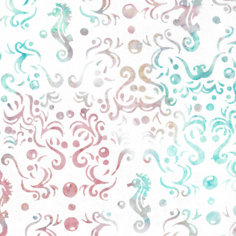 Island Batik - IB 922405700 - White Splash Medallion - Splish Splash