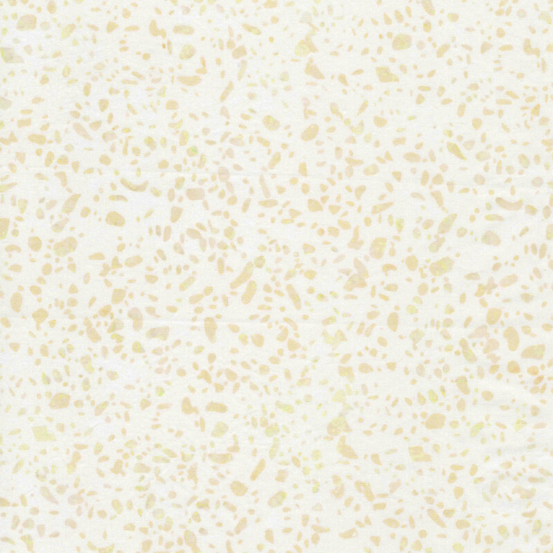 Riley Blake - BT21800-114 Buttermilk - Terrazzo - Batik Fabric