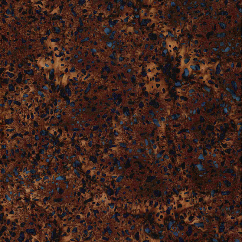 Riley Blake - BT21800-145 Bronze Sea - Terrazzo - Batik Fabric