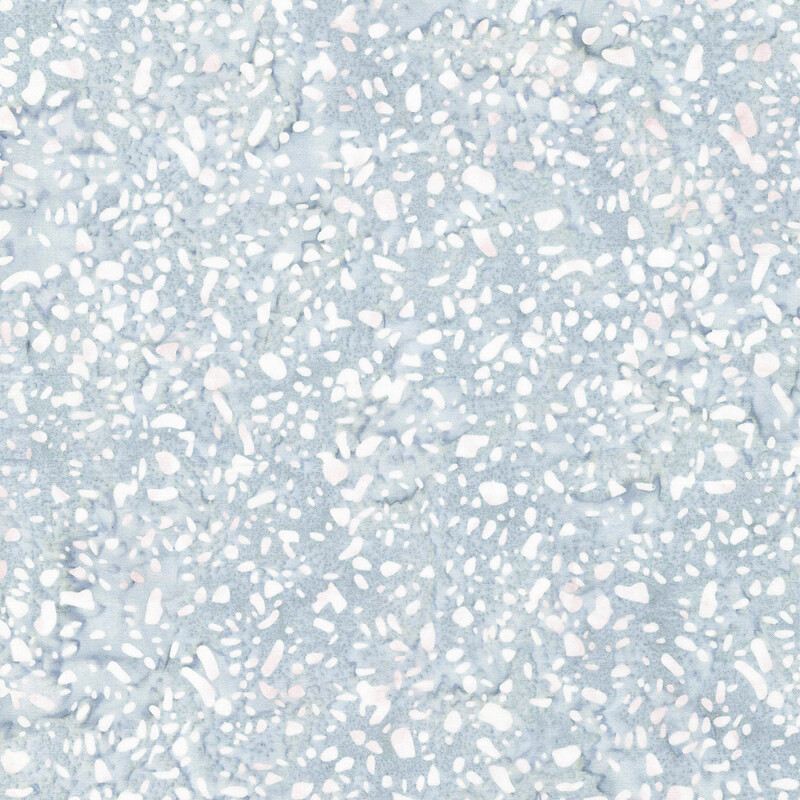 Riley Blake - BT21800-162 Powdered Pearl - Terrazzo - Batik Fabric