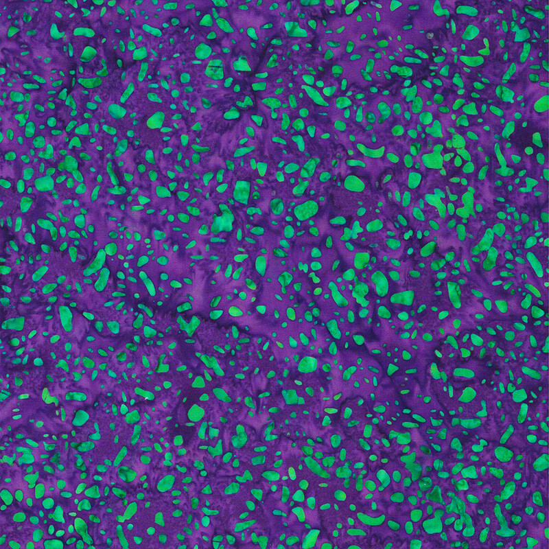 Riley Blake - BT21800-175 Mardi Gras - Terrazzo - Batik Fabric