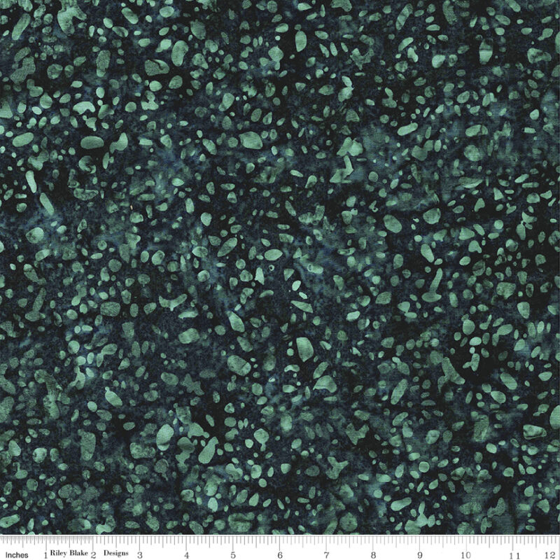 Riley Blake - BT21800-279 Smoky Teal - Terrazzo - Batik Fabric - Image 2