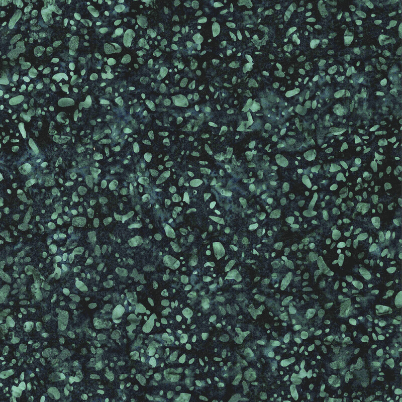 Riley Blake - BT21800-279 Smoky Teal - Terrazzo - Batik Fabric