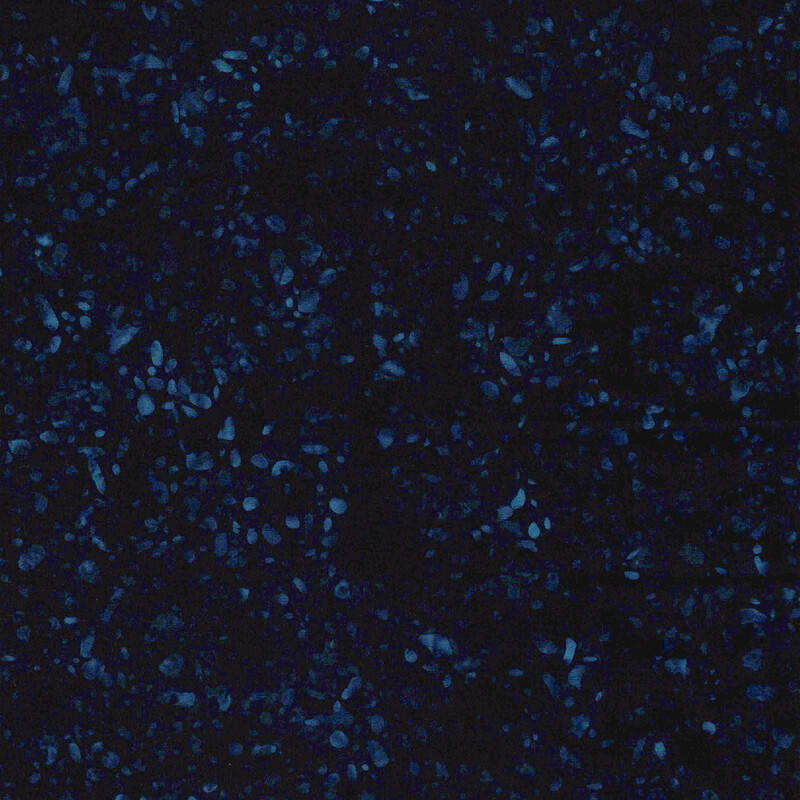 Riley Blake - BT21800-299 Midnight - Terrazzo - Batik Fabric