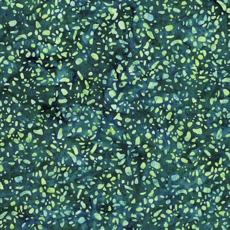 Riley Blake - BT21800-325 Peridot Fern - Terrazzo - Batik Fabric
