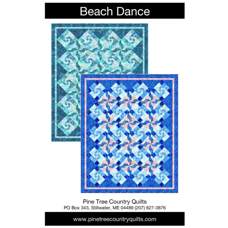 Beach Dance Quilt Pattern - Pine Tree Country Quilts