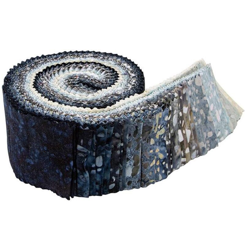 Riley Blake - Terrazzo Frosty - 2.5" Rolie Polie - Image 2
