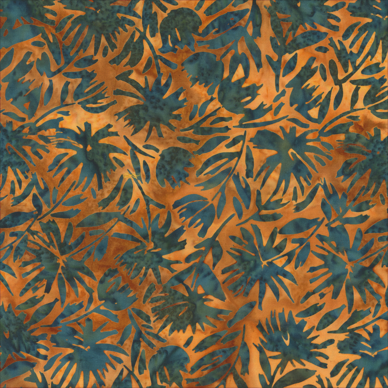 Anthology - 2853Q-X Honey Garden - Dapper - Batik Fabric