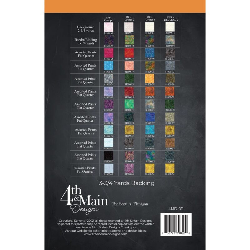 Log Cabin Sampler Quilt Pattern - 4th & Main Designs - Scott A Flanagan - Image 2